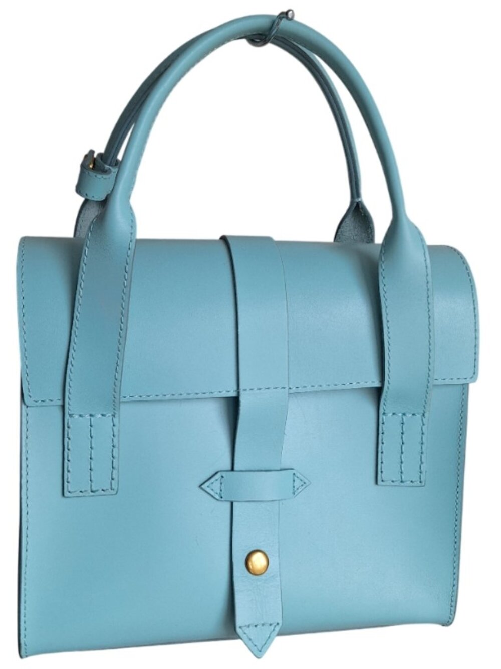 ILLBeCa by Joy Gryson Blue Leather Purse NWOT